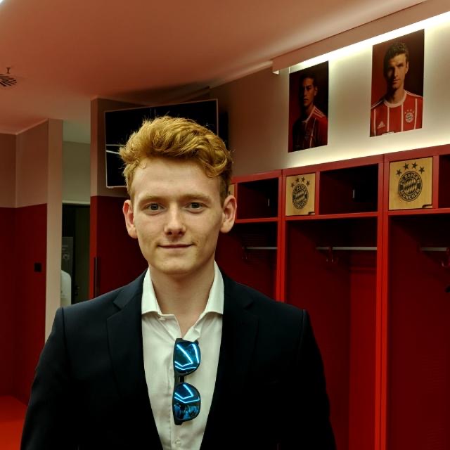 Me at FC Bayern Munich
