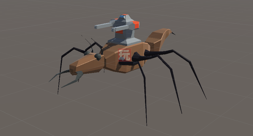 Picture of an Enemy in the Game Project JTCOA