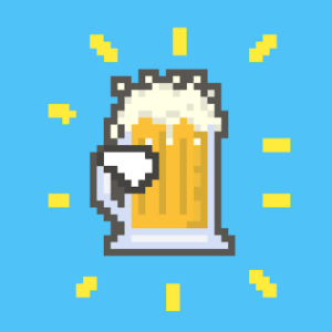 Icon of the Flappy Beer Mobile Game by Corbinian Köhler, Game Design Student
